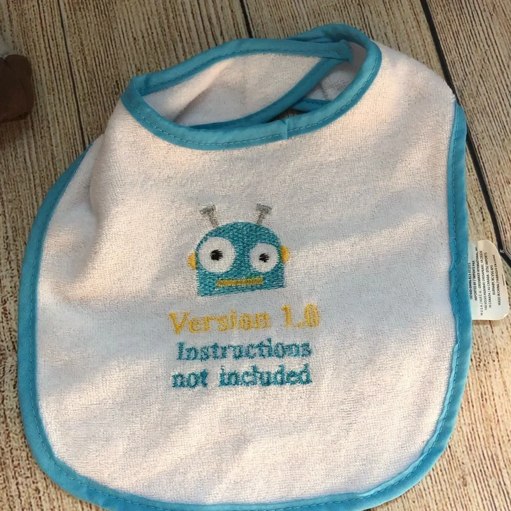 Baby Bundle of 8 includes: 2-Hats and 7 Bibs